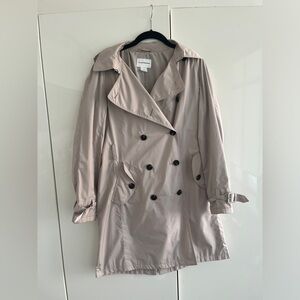 CLUB MONACO Knee Length Trench Coat (Belt missing)